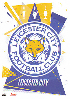 Team Badge Leicester City 2020/21 Topps Match Attax CL Team Badge #LEI01